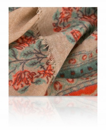 Палантин Унисекс W70.TW4-SK139/BEIGE